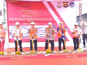 Polda Jambi Bangun Dapur Sehat Senilai Rp 2,4 M Dukung Makan Bergizi Gratis