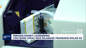Video: Lawan Money Laundering 5 Bank Irak Dilarang Transaksi Dolar