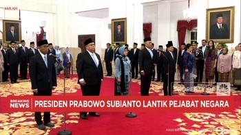 Video: Presiden Prabowo Lantik Kepala BPKP, BPS & BSSN
