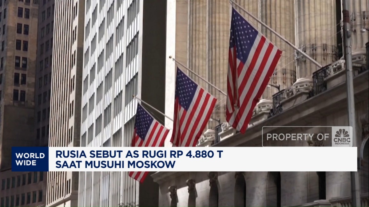 Video: Rusia Sebut AS Rugi Rp 4.880 Triliun Saat Musuhi Moskow