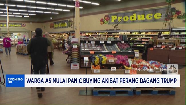 Video: Warga As Mulai Panic Buying Akibat Perang Dagang Trump