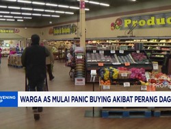 Video: Warga As Mulai Panic Buying Akibat Perang Dagang Trump