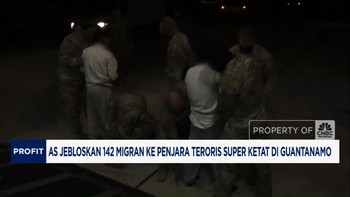 Video: AS Jebloskan 142 Migran ke Penjara Super Ketat di Guantanamo