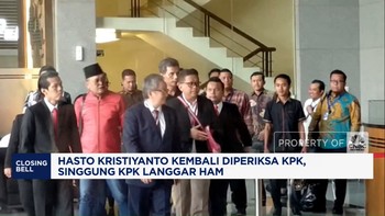 Video: Hasto Kembali Diperiksa KPK, Singgung KPK Langgar HAM