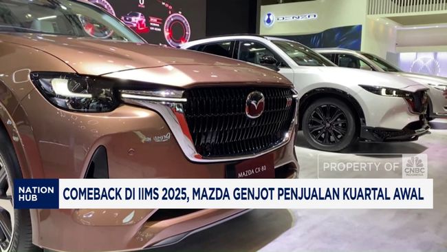 Video: Comeback di IIMS 2025, Mazda Dorong Penjualan Kuartal Awal