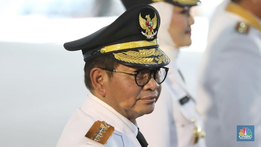 Gubernur Jakarta, Pramono Anung ketika dilantik Presiden Prabowo Subianto di Istana Negara pada Kamis (20/2/2025). (²©²ÊÍøÕ¾/Tri Susilo)