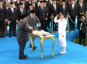 Sherly Tjoanda Terharu Jadi Bagian Sejarah Pelantikan Kepala Daerah Serentak