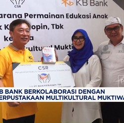 KB Bank Dukung Pendidikan & Literasi Lewat Donasi ke Perpustakaan