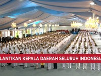 Video: Presiden Prabowo Lantik Kepala Daerah Dari Seluruh Indonesia