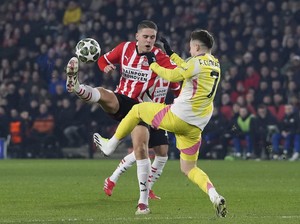 PSV Vs Juventus Sama Kuat di Babak Pertama