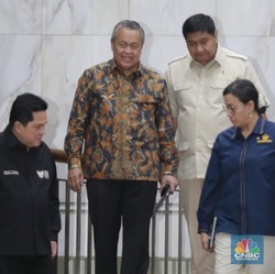Momen Ara, Erick, & Bos BI Rapat Program 3 Juta Rumah Bareng SMI