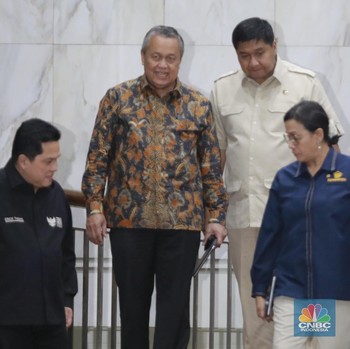 Momen Ara, Erick, & Bos BI Rapat Program 3 Juta Rumah Bareng SMI