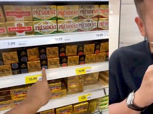 Bikin Konten Makan Mentega Batangan, Pria Ini Dibanjiri Komentar