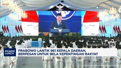 Video: Pesan Prabowo Usai Lantik Kepala Daerah