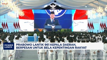 Video: Pesan Prabowo Usai Lantik Kepala Daerah