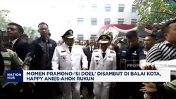 Video: Pramono-Rano Disambut di Balai Kota, Anies-Ahok Rukun