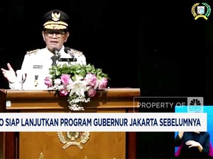 Video: Pramono Siap Lanjutkan Program Gubernur Jakarta Sebelumnya