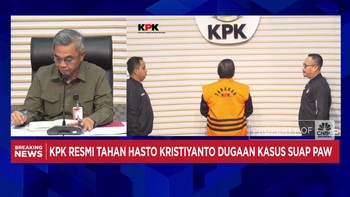 Video: Sekjen PDIP Hasto Kristiyanto Ditahan KPK