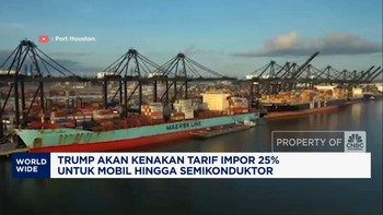 Video: Trump Bakal Kenakan Tarif Impor 25% Untuk Mobil-Semikonduktor