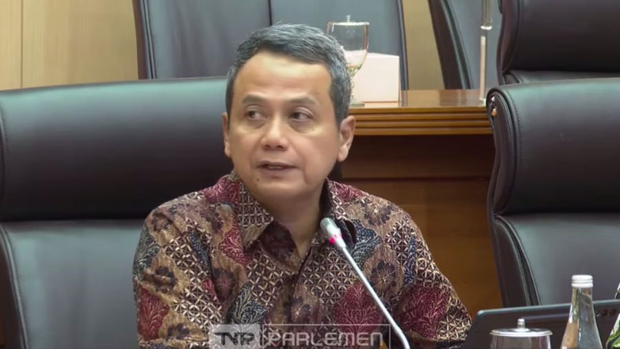 Wakil Direktur Utama, Wiko Migantoro dalam Rapat Dengar Pendapat dengan Komisi XII DPR RI. (Tangkapan Layar Youtube Komisi XII DPR RI Channel)
