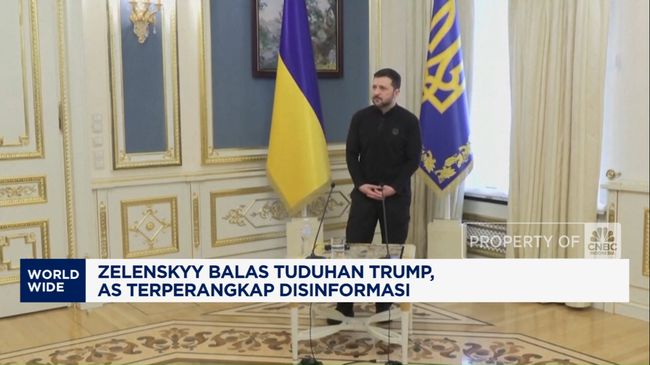 Video: Zelenskyy Balas Tuduhan Trump, AS Terperangkap Disinformasi