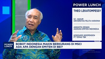 Video: Bobot Indonesia di MSCI Susut, Mutu Emiten di BEI Turun?