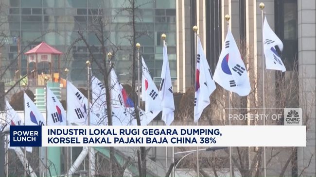 Gegara Dumping, Korsel Bakal Pajaki Baja China 38%