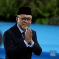 Tebar Senyum, Zulhas, ET Hingga Purbaya Sampai di Gedung DPR/MPR