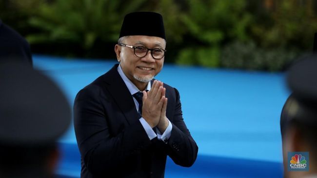 Tebar Senyum, Zulhas, ET Hingga Purbaya Sampai di Gedung DPR/MPR