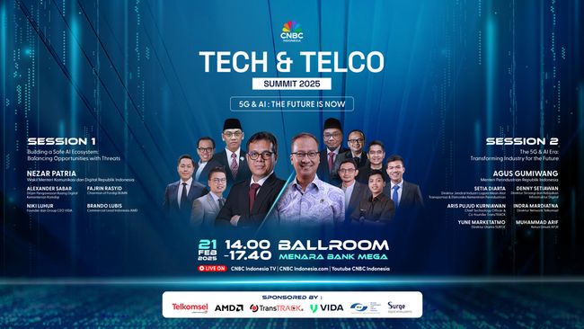 Live Now! Kupas Masa Depan 5G dan AI di Tech and Telco Summit 2025