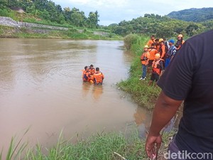 Pria Nyebur ke Sungai Opak Bantul gegara Diuber Warga Ditemukan Tewas