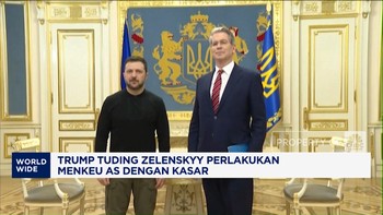 Video: Trump Tuding Zelenskyy Perlakukan Menkeu AS Dengan Kasar