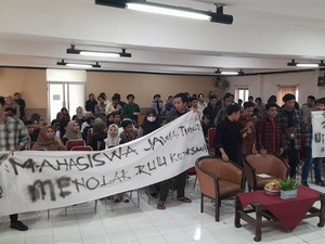 Mahasiswa, Aktivis-Praktisi Kompak Tolak RUU Dinilai Perburuk Sistem Hukum
