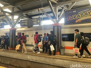 H-2 Lebaran Jadi Favorit, Ribuan Tiket KA Jarak Jauh dari Sidoarjo Ludes