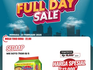 Gajian Sebentar Lagi! Saatnya Stok Sembako, Belinya di Transmart Full Day Sale