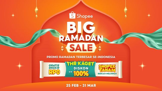 UMKM dan Brand Lokal Unjuk Gigi di Shopee Big Ramadan Sale 2025