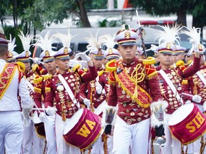 Polda Jateng Sosialisasi Rekrutmen Polri di CFD: Masuk Polisi Gratis!