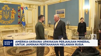 Video:AS-Ukraina Jajaki Perjanjian Mineral, Jaminan Untuk Lawan Rusia?