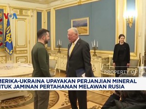 Video:AS-Ukraina Jajaki Perjanjian Mineral, Jaminan Untuk Lawan Rusia?