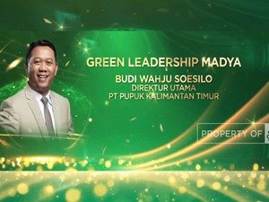 Video: Budi Wahju Soesilo, Dirut PT Pupuk Kaltim Raih PROPER 2024
