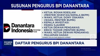 Video: Daftar Pengurus Danantara, Ada Rosan Roeslani - Pandu Sjahrir