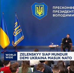 Video: Demi Ukraina Masuk NATO, Zelenskyy Siap Mundur