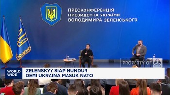 Video: Demi Ukraina Masuk NATO, Zelenskyy Siap Mundur