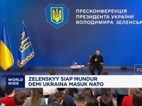 Video: Demi Ukraina Masuk NATO, Zelenskyy Siap Mundur