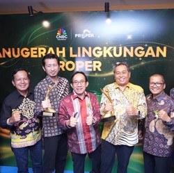 Mantap! Bukit Asam (PTBA) Raih Dua PROPER Emas 2024