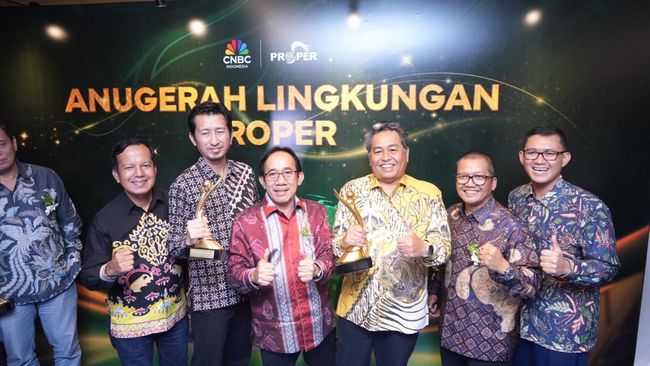 Mantap! Bukit Asam (PTBA) Raih Dua PROPER Emas 2024