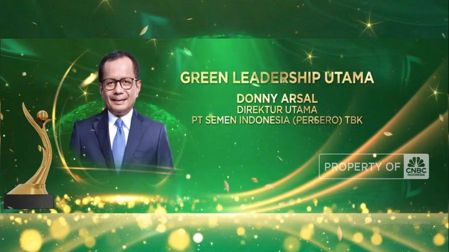 Donny Arsal, Dirut Semen Indonesia Raih Anugerah PROPER 2024 (CNBC Indonesia TV)
