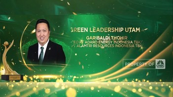 Video: Garibaldi Thohir, CEO Alamtri Resources Raih PROPER 2024
