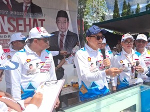 HUT Ke-17 Gerindra, Ribuan Warga Pontianak Antusias Ikut Jalan Sehat