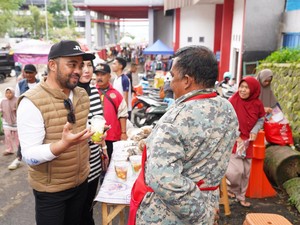 Jalan Sultan Agung Kota Batu Jadi Lokasi Pasar Takjil Saat Ramadan